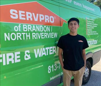 Devin Cooper, team member at SERVPRO of Brandon / North Riverview